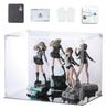 COOLTAKU Figure UV Mirrored Magnet Front Collection More Assembled Acrylic Display Stain Cleaning Cloth Included 40 X Depth 25 X Height Black Base