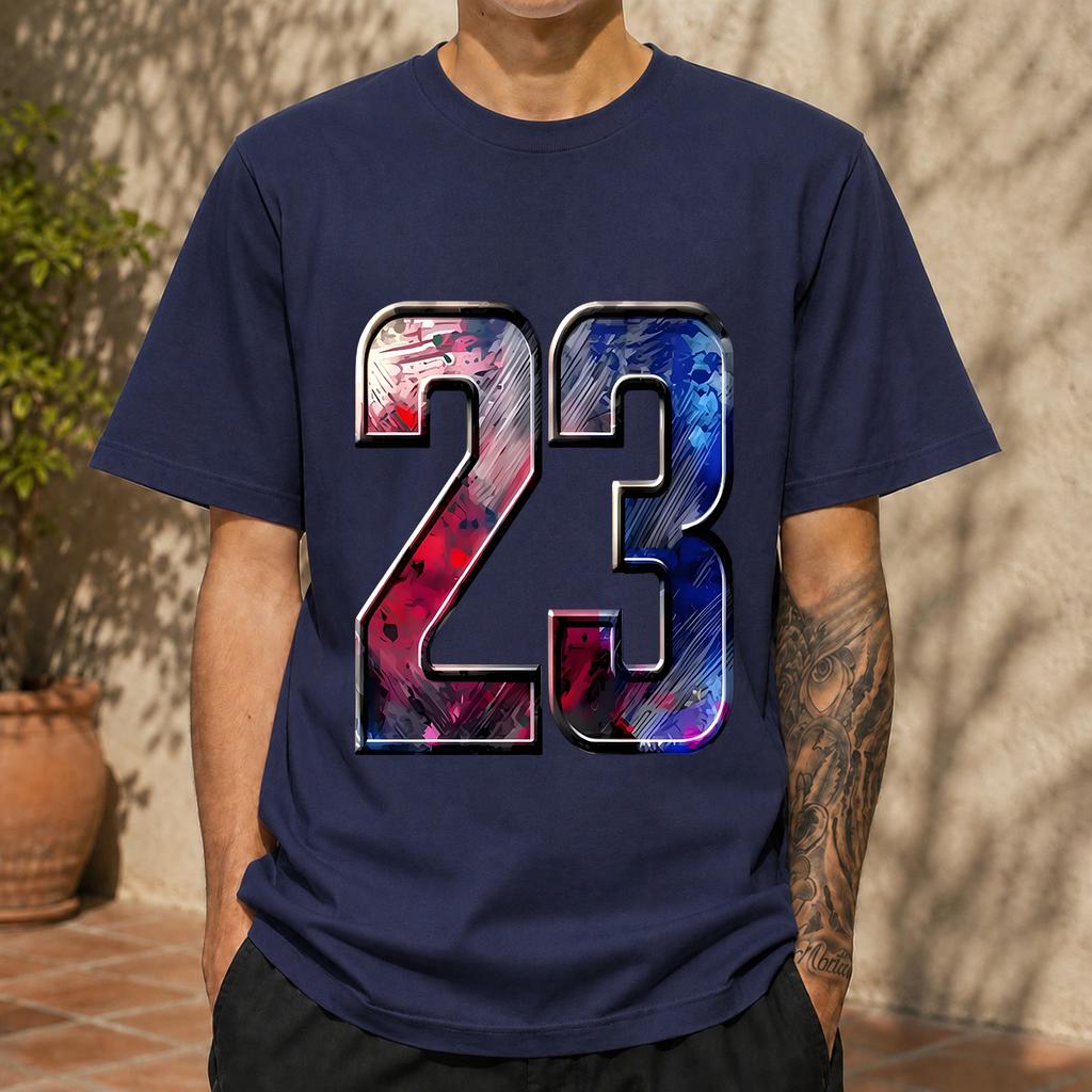 2026 New Pure Cotton Tshirt For Unisex Crew Neck Short Sleeve Sporty Streetwear