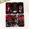 Cartoon Itachi Uchiha Shisui Narutos Cover for Motorola Moto Edge 70 60 Fusion Stylus NEO Pro Plus G04S G MAX Stylus G04 Case