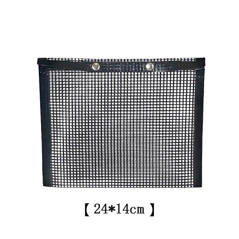 Non-Stick Mesh Grill Bag Barbecue Mat Reusable BBQ Grill Mat Vegetable Meat Cooking Pouch Heat Resistant BBQ Accessories Tools