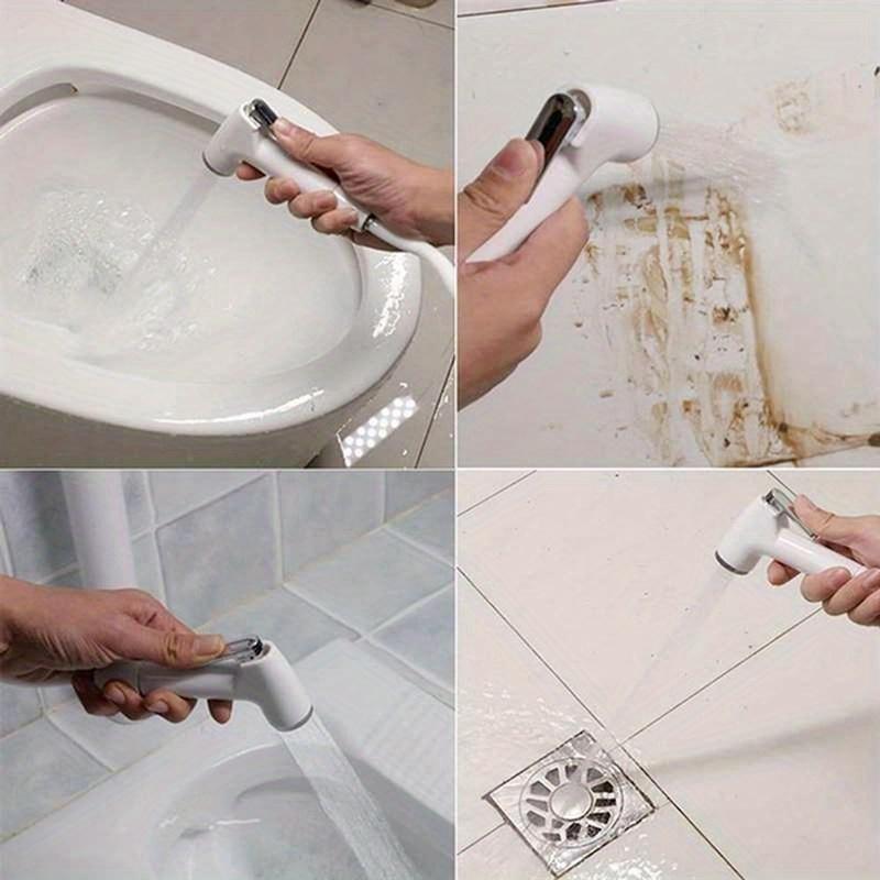 1set Multifunction Toilet Bidet Tap Shower Sprayer Bathroom Shower Hose Toilet Seat Bidet Spray Bidet Nozzle Accessories