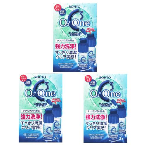 Rohto Contact Care Rohto C Cube O2 One 120mL X 2 Bottles X 3 Pack [Bulk Purchase] (Can Be Used with All O2 and Hard Lenses.)