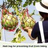 Vertical Gardening Trellis Net 10Pcs Watermelon Sling Nets, Weatherproof Reusable Melon Holder Support Mesh, Fruit Hammocks for Cantaloupe Cucumber