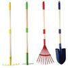 Hardwood Handle Small Garden Rake Kit Kid-Friendly Design Kids Rake Set  Safe for Kids