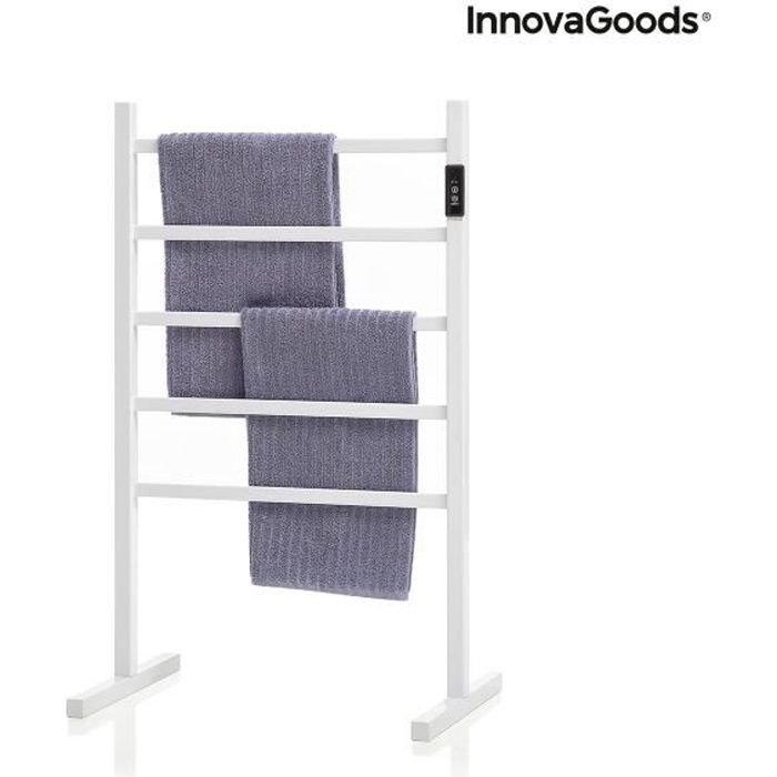 

Електричний рушникосушарка - Підлогова або Настінна - 55° - 60 Вт - Білий