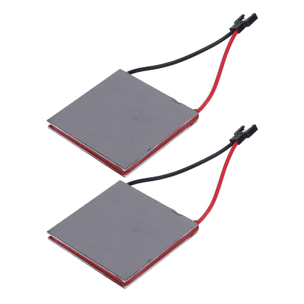 2Pcs Fireplace Fan Power Generation Sheet Heat Powered Wood Stove Fan Replacement Repair 227℃ Heat R