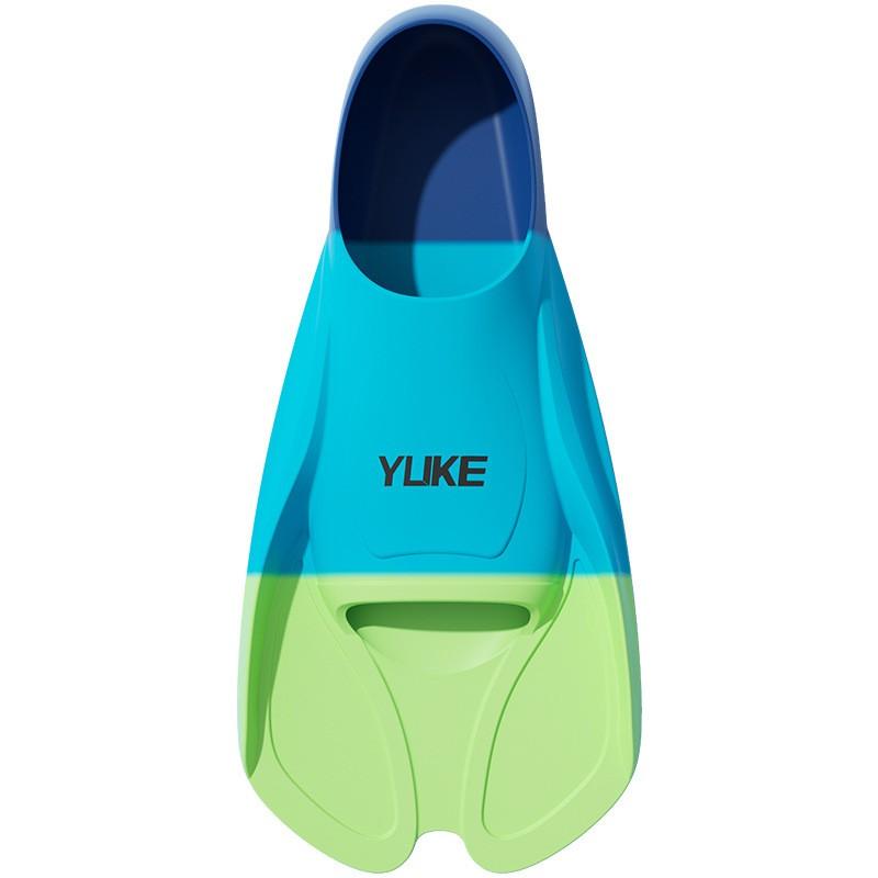 Silicone Short Frog Fins Adult Kids Snorkeling Swimming Training Freestyle Diving Equipment