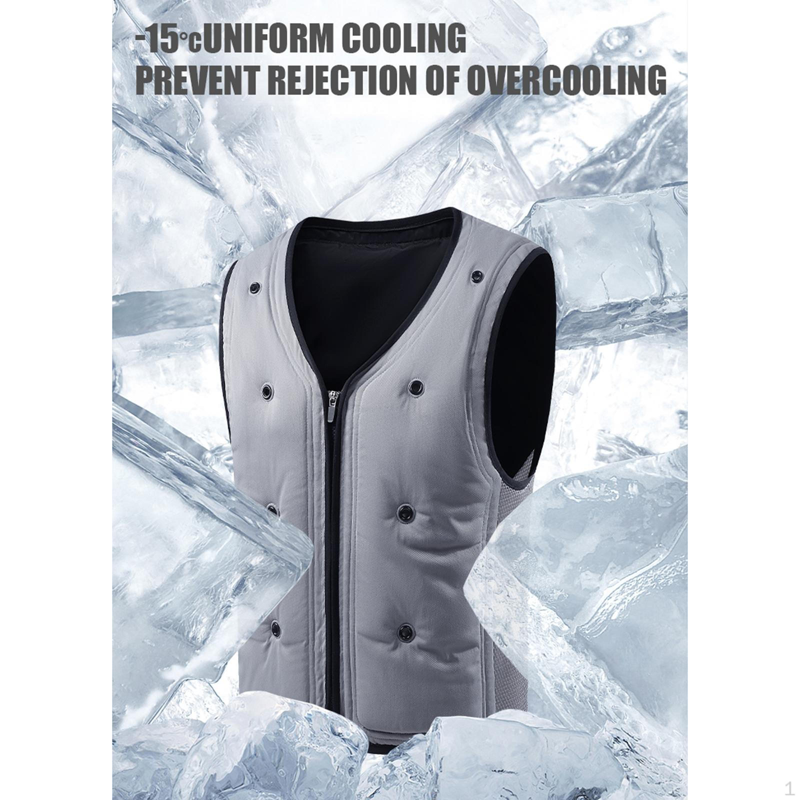 Охлаждающая жилетка Одежда Многоразовая Персональная для спорта Мотоцикла На улице L