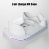 Charging Station Dock Quick Power Charging Base with Intelligent Temperature Control and LED Light for MR Glasses