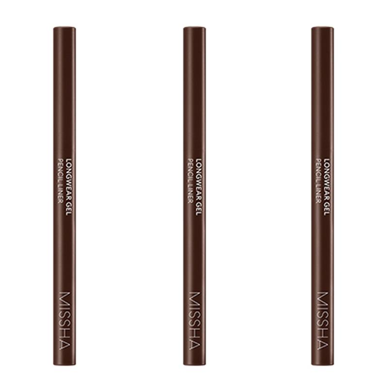 MISSHA Long Wear Gel Pencil Liner, 4 Colors (12 Options)