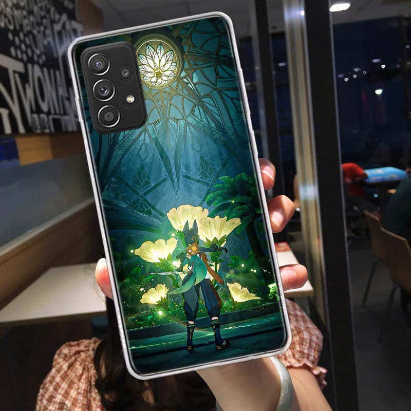 Genshin Impact Tighnari Phone Case for Samsung A54 A57 A37 A17 A14 A15 A12 A24 A34 A55 A35 A25 A52S A07 A05S A04S A22 A32 A72 Ga