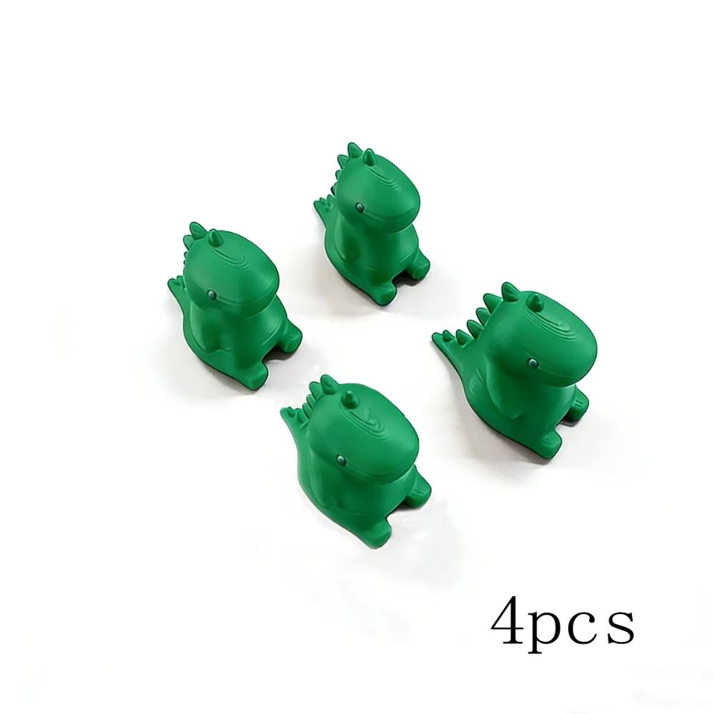 

4Pcs Pla Material Tyre Valve Stem Cover Dustproof Light Valve Core Cover Motorcycle Wheel зелёный
