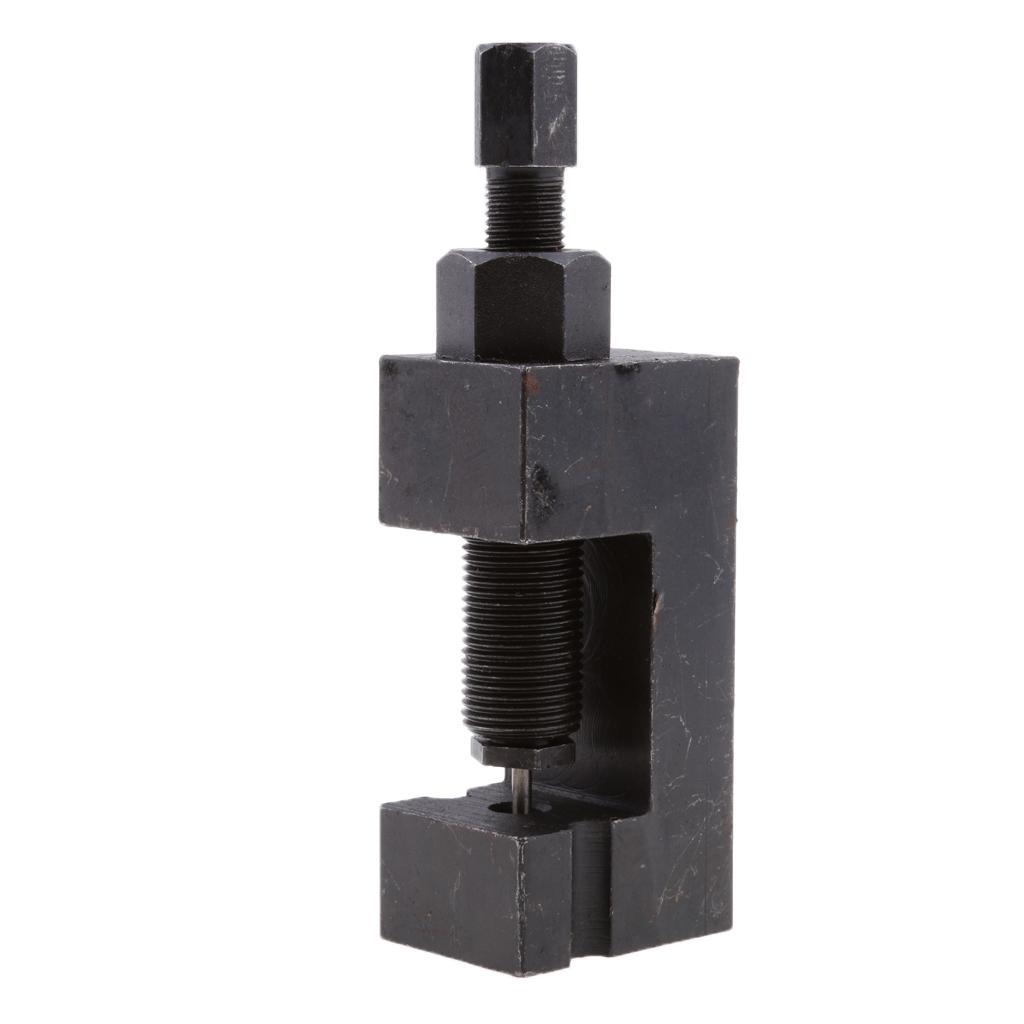 Motorcycle 4 Pins Chain Cutter Breaker Splitter Riveting Tool Rivet Repair Set for Chain 415/420/428/520/525/530/630 Motorbike