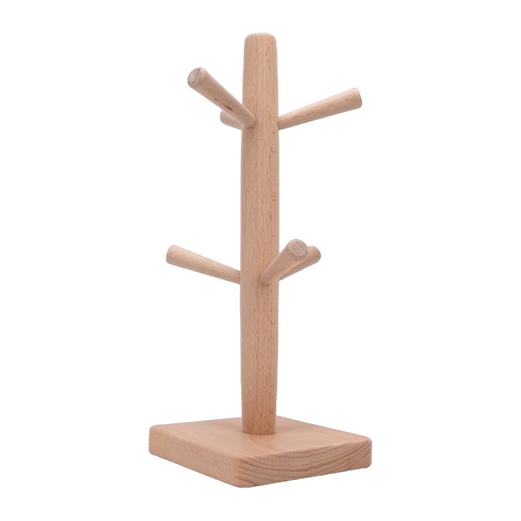 Mug Holder Tree 6 Hooks Decorative Non Slip Multifunction Coffee Cup Tree for Countertop
