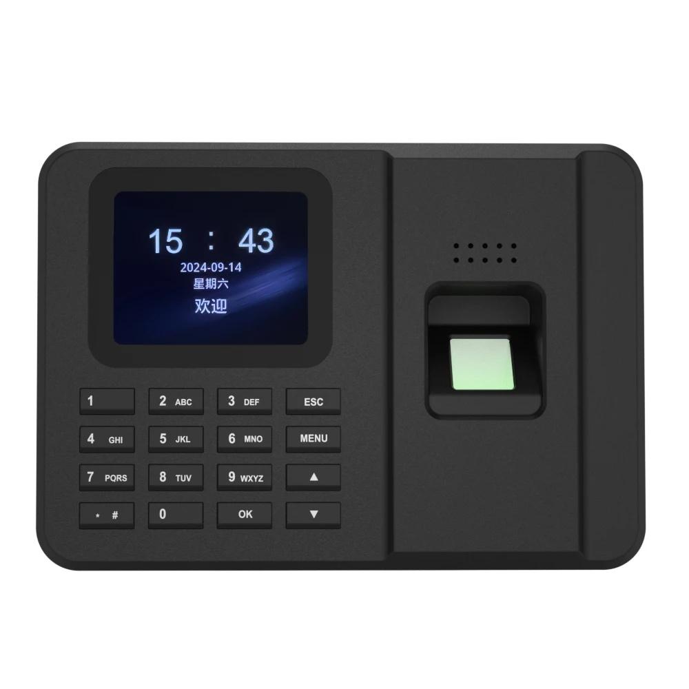 Fingerprint Login Administrative Financial Equipment Commute Recorder for Office Attendance Employee Checker Watch