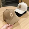 New cap C letter female breathable couple ins show face small fashion sunshade baseball cap male trend