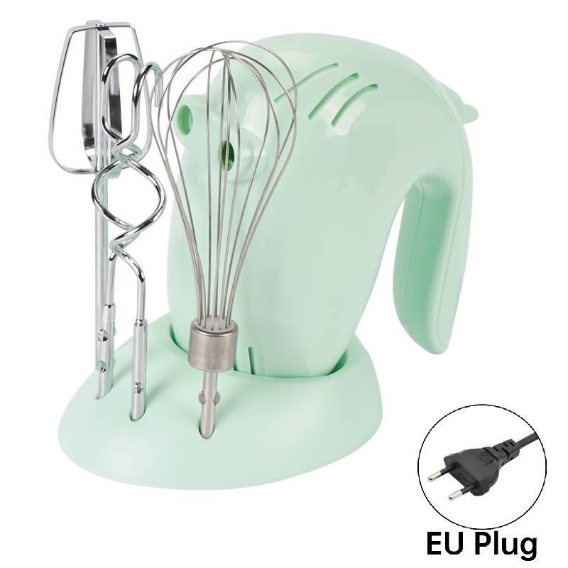 

Электрический ручной миксер для выпечки и взбивания с 5-скоростным управлением для домашнего использования Green EU