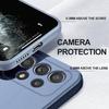 Capa Quadrada de Silicone Líquido Macio Para Samsung Galaxy S26 A37 A57 A15 A14 A54 A25 A32 A52 A16 A34 A13 A23 A33 A53 A26 A17 A36 A56 Capa de Proteção Completa