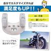 Start Side Handle Post for Super Cub C50 C70 C90 Motorcycle Handle Parts Bar Handle Kit Handle Diameter 22.2mm (Silver)