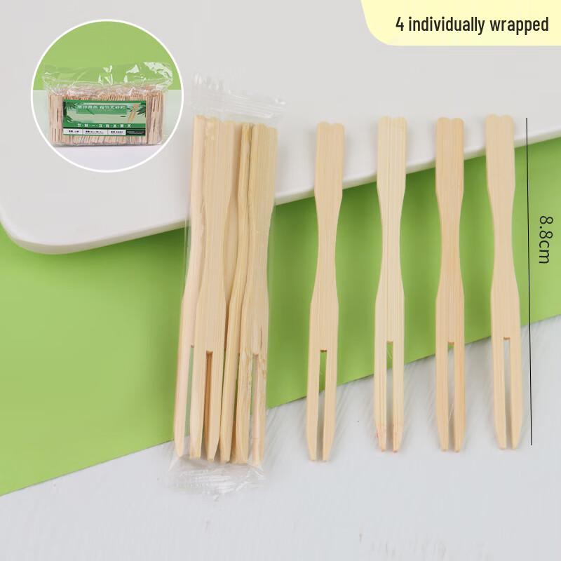 Shixun Bamboo Fruit & Dessert Picks