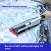 Automobile Oxford Snow Shovel Aluminum Alloy Telescopic Snow Shovel Multifunctional Glass Shovel Snow Shovel Cleaning Scraper Snow Brush