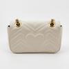 [Pre-Owned] Gucci GG Marmont Matelassé Mini Bag 'White' - Excellent #CMV7JF