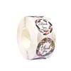 Thankyou sealing sticker thank you sticker flower hand mark sticker handicraft decoration sticker