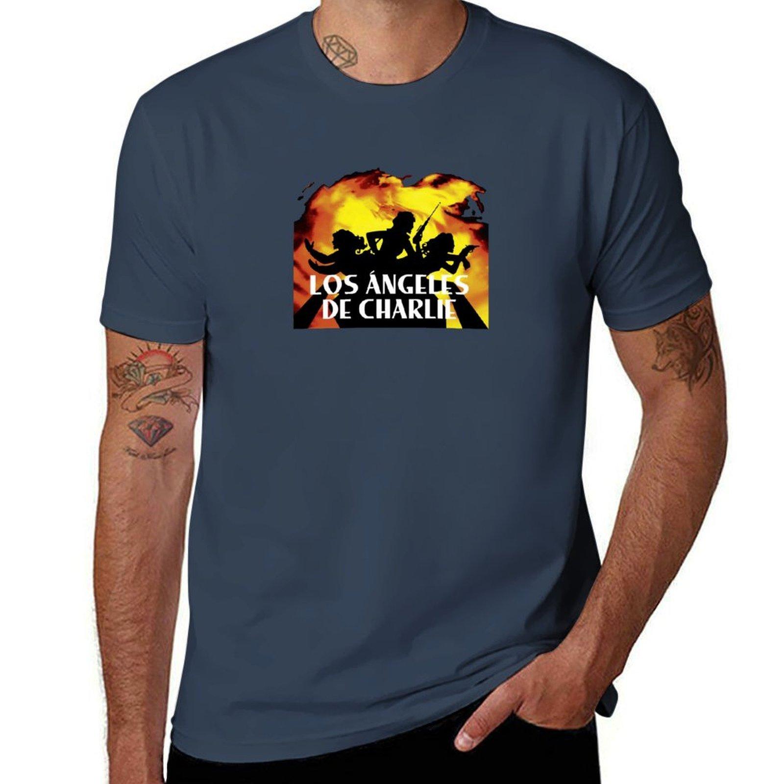 ANGELS LES ANGELES DE CHARLIE T-Shirt man t shirts graphic t shirt custom print T-Shirt S
