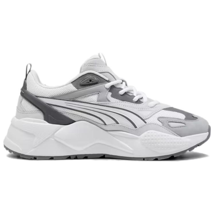 New PUMA RS X Low Top Running Shoes Unisex White Gray 390776-42