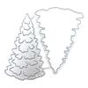 5 Pcs Christmas Tree Cutting Dies Embossings Stencils Christmas Metal Die Cuts for DIY Scrapbooking Card Decoration
