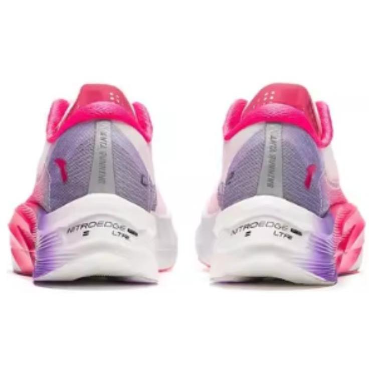 New Anta C202 5 GT Cushioned Slip Resistant Low Top Running Shoes Men's White Red Purple 112355561-1