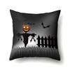 Halloween Pillowcase Car Waist Pillow Pumpkin Sofa Cushion Cover Office Home Living Room Pillowcase