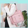 Nylon Bag For Women With Multiple Pockets And Zipper Closure For Daily Use