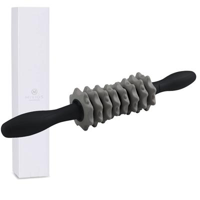 MIVIOS Stick Roller Custom Replaceable Pressure Point Fascia Roller Myofascial Release Loosen Stretch Custom Stick Mivios AMV102DG Dark Gray