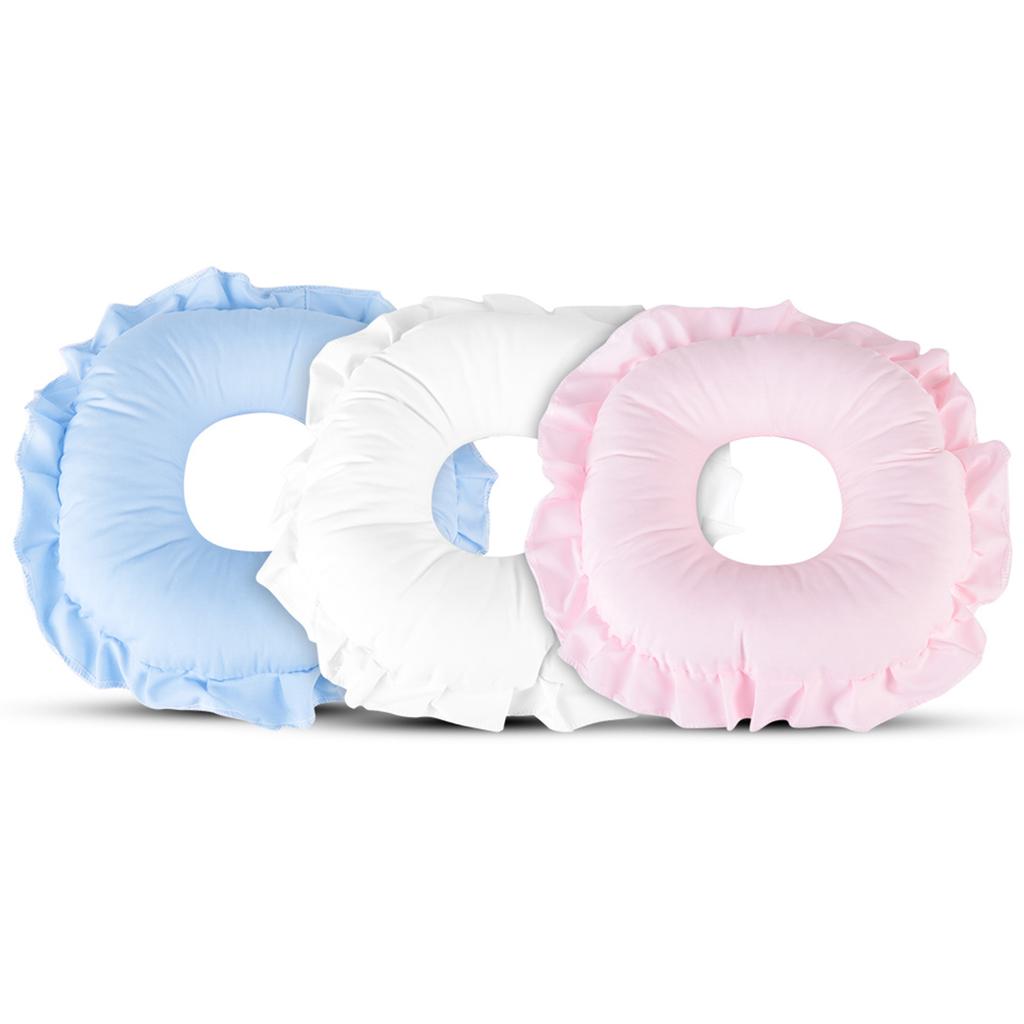 Polyester Gesichtsentspannungskissen SPA Salon Massage Ausgehöhltes Kissen Nickerchenruhekissen