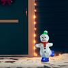 VidaXL LED Christmas Snowman Silhouette Figurine Christmas Decoration Christmas Ornament Holiday Decoration 328788