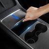 For Tesla Model 3 Model Y - Suede Center Console Cover Protector Central Control Wrap Panel Sticker Film Car Accessories