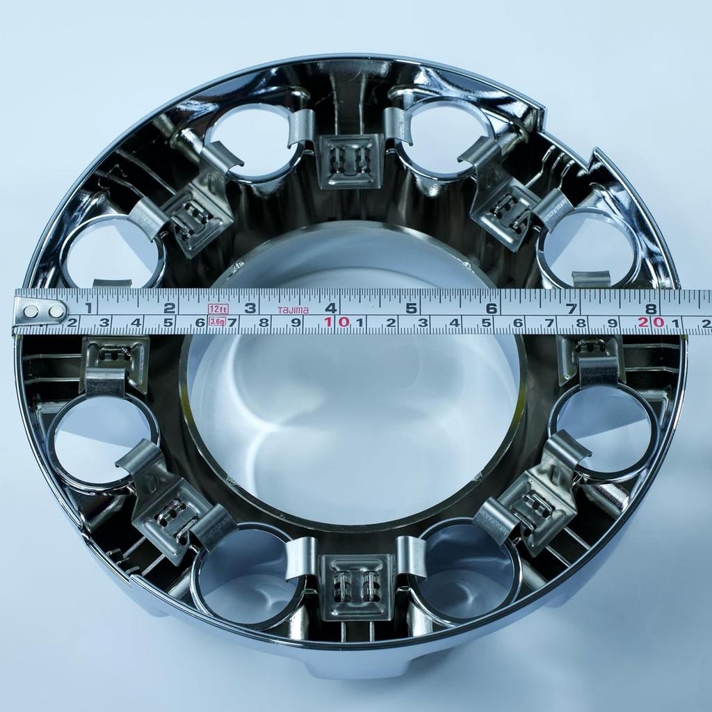 New 2017-2022 F250 F350 Super Duty Front Chrome Wheel Center Hub Cap Replaces HC3Z-1130-U