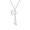 2025 Valentine's Fu Lu Gourd Pure Silver Chalcedony Pendant Necklace for Women