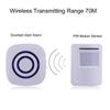 Wireless Digital Doorbell with PIR Sensor Infrared Induction Alarm Door Bell