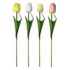 Yousheng Tulip Night Light Bouquet, Glowing Artificial Flowers with Petals, Handheld LED Lamp for Home Bedroom Decor, Valentine's Day Gift for Women