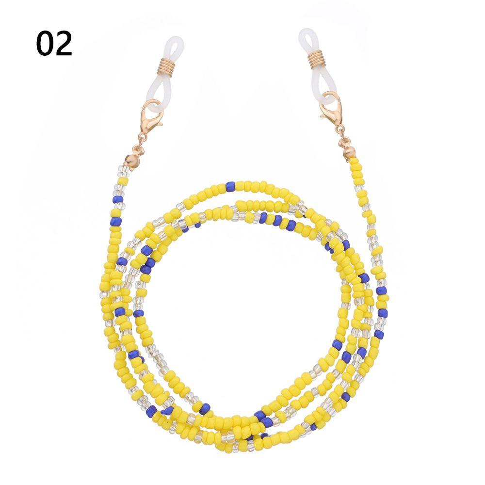 Halsband für Damen Perlen Brillenketten Perlenmaskenband Maskenketten Brillenhalterband