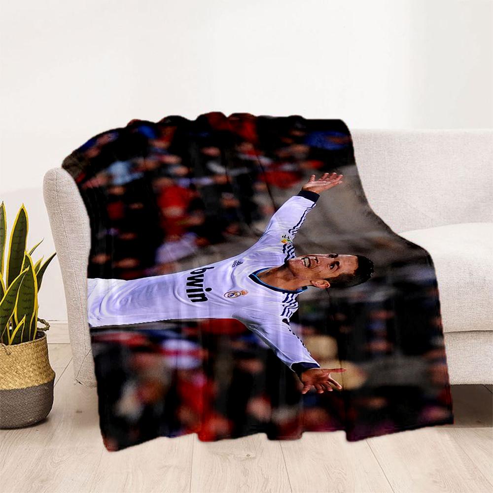 Ronaldo's Motivational Quote Blanket Comfortable Suitable for Seaside Livingroom Bed All-Season Use Warmthful Decor