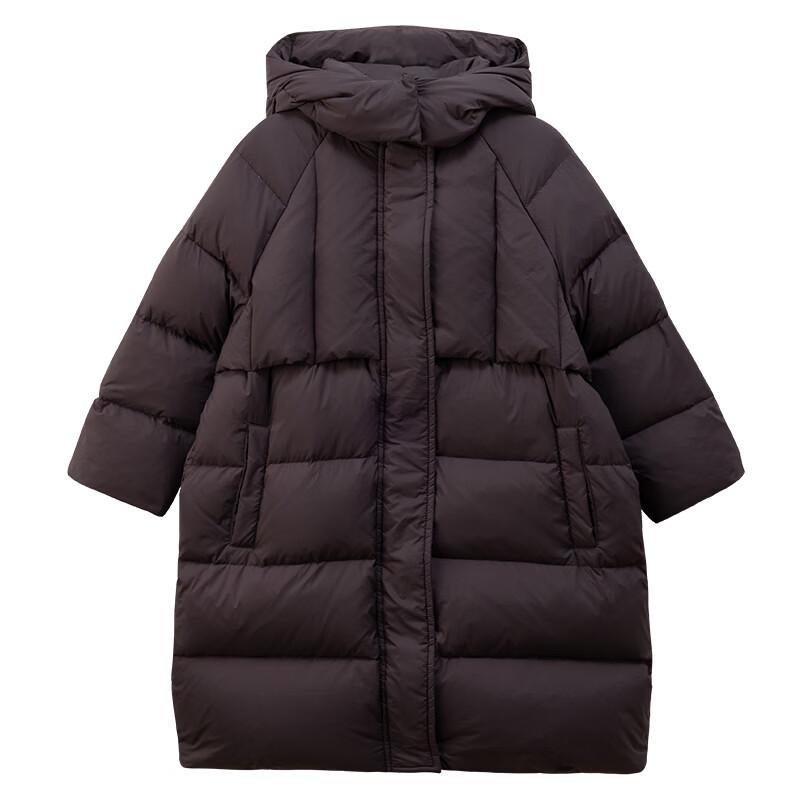 hacikis Kids Mid-Length Hooded Down Jacket 140