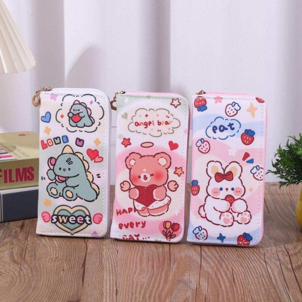 

Handheld Wallet 8 Slot Coin Purse High Quality Card Holder Women Girls