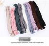 Korean Half-High Collar Slim Fit Modal T-Shirt - Long-Sleeve Solid Color Top