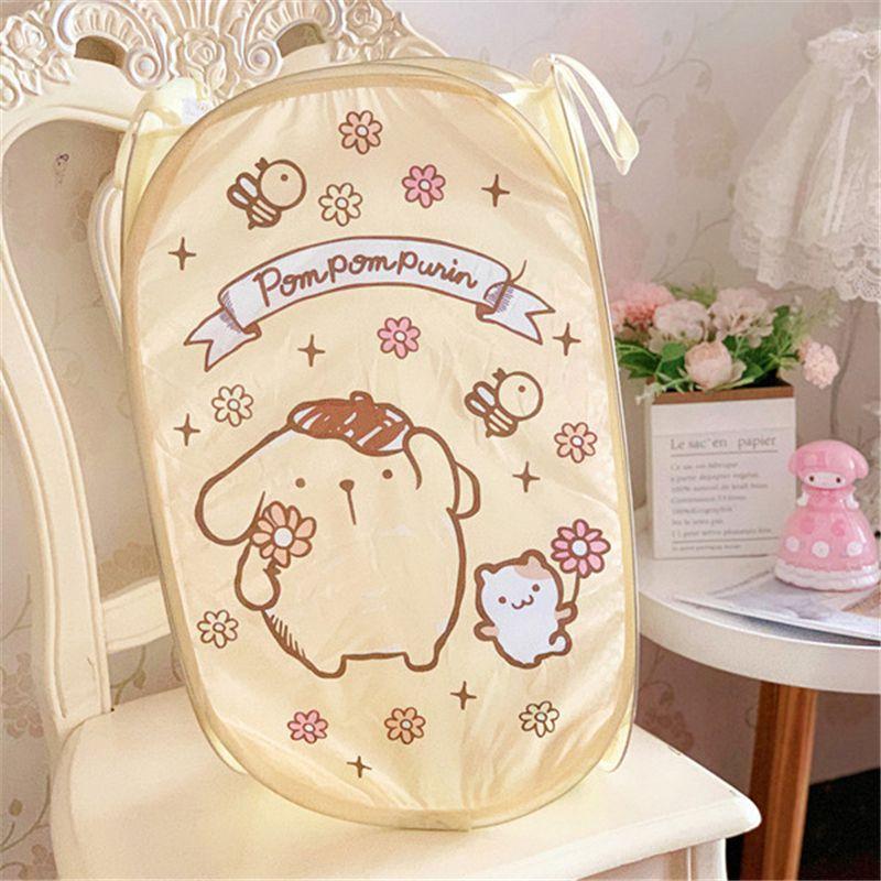 Large Laundry Bag Featuring Adorable Sanrio Characters For Kids**