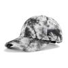 Dye Print Tie Baseball Cap Hip Hop Color Block Graffiti Visor Hat Sun Protection