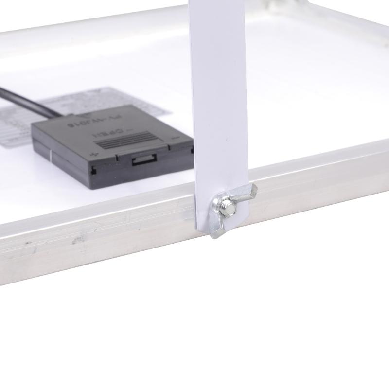 1Set 12W Solar Panel Perfect for Continuous Charging of Electronic Devices Featuring High Efficiency and IP66 Outdoor