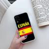 RT25 Spain Flag Case for Motorola E7 G6 G7 G8 G9 Plus Power Play G10 G20 G04 E30 E40 E22 E20 E13 E15 G22 G23 G05 G75 G35 G55